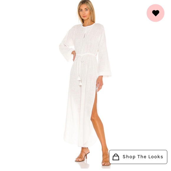 Tularosa Pants - Tularosa Illina Jumpsuit in Natural Cream L